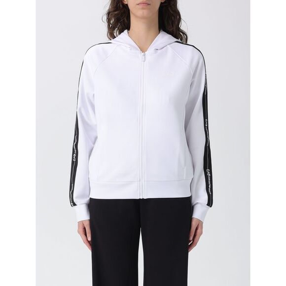 Ea7 Sweatshirt Woman White